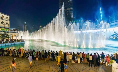 the dubai fountain timings