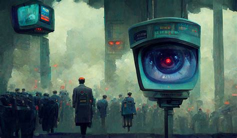 the dystopian world of 1984