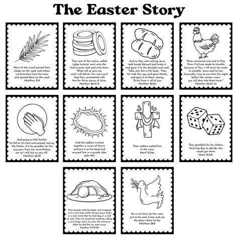 The Easter Story Printable