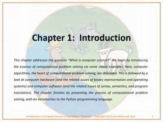 the essence of computational problem solving in python ppt