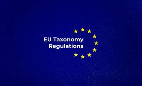 the eu taxonomy regulation