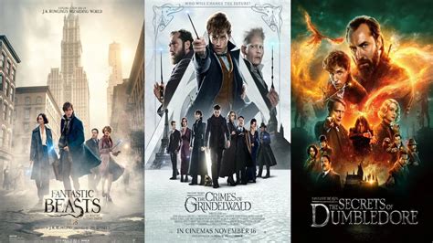 the fantastic beasts movies in order