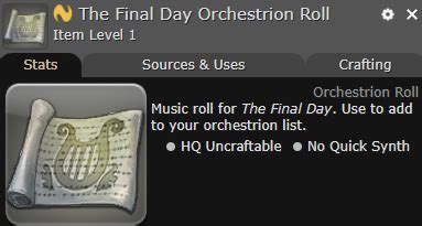 Ffxiv endwalker orchestrion rolls