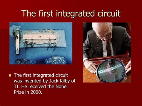 The First Integrated Circuit Invented