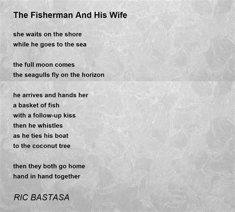 the fisherman's wife poem