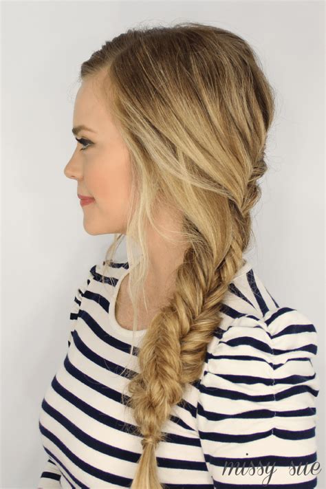 The Fishtail Side Braid