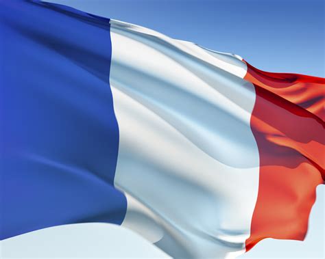 the flag for france