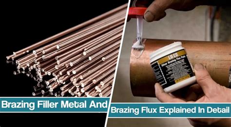 The Flux Is Brazing Process Is Used In The Form Of