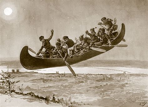 The Flying Canoe A Christmas Story by Eric A. Kimmel