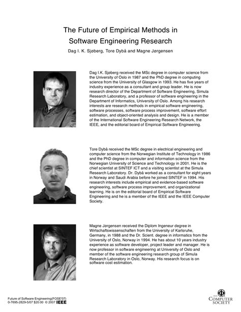 the future of empirical methods in software engineering research