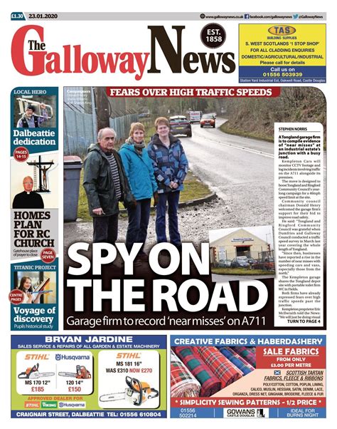 the galloway news obituaries