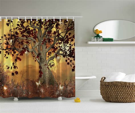 the giving tree shower curtain