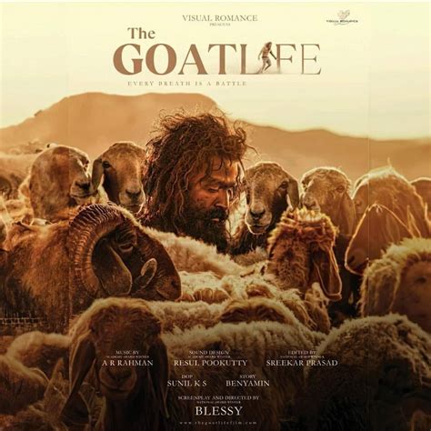 the goat life movie poster