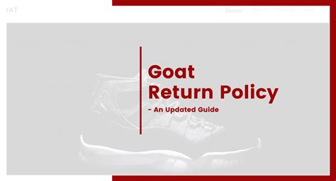 the goat return policy