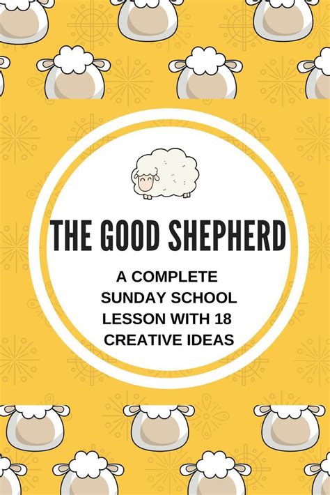 the good shepherd children's lesson