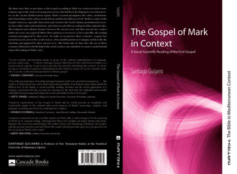 the gospel of mark in context