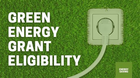 the green energy grant
