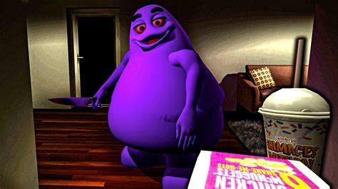 the grimace shake horror game