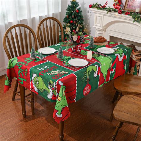 The Grinch Pulls Tablecloth