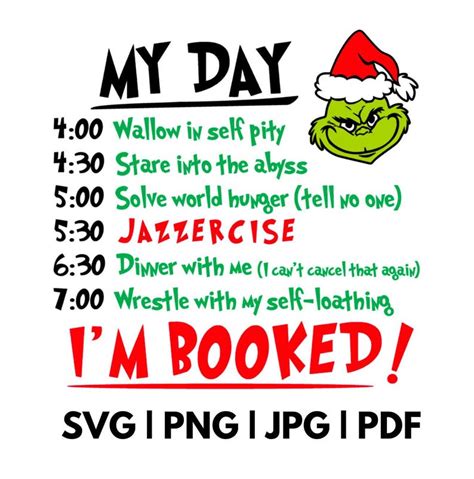 The Grinch Time Table