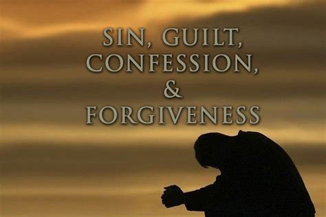 the guilt of sin