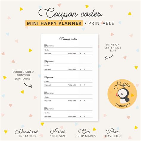 The Happy Planner Online Coupon Code