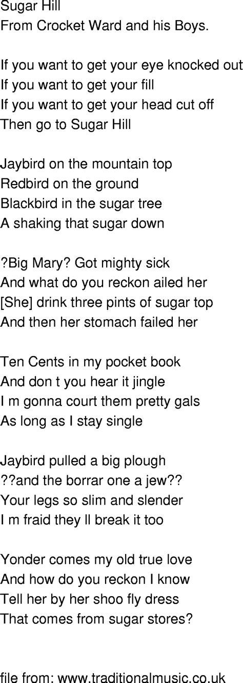 the hill song lyrics