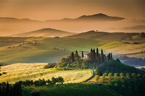 the hills of tuscany