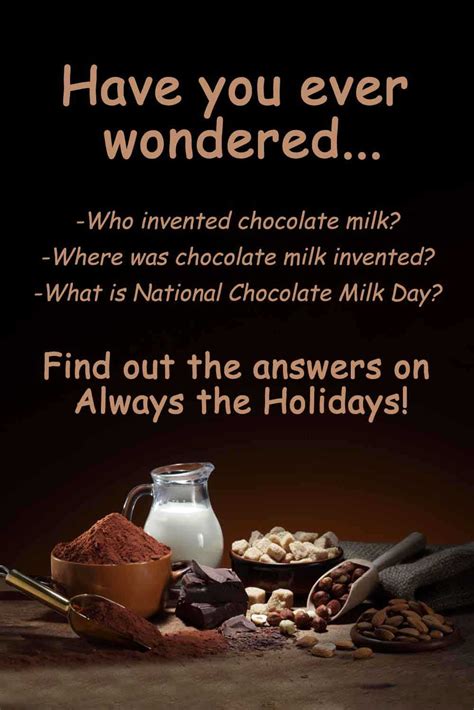 the history of chocolate milk