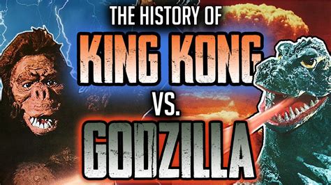 the history of king kong vs godzilla