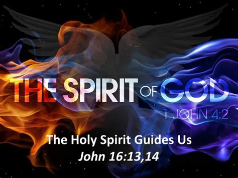 the holy spirit guides us scripture
