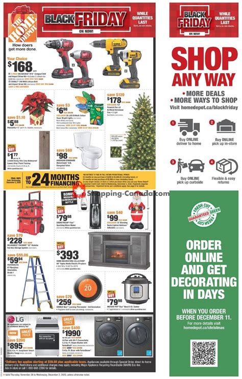 the home depot canada flyer