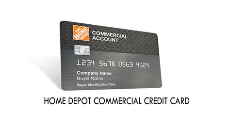 the home depot commercial credit card login