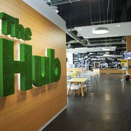 the hub head office