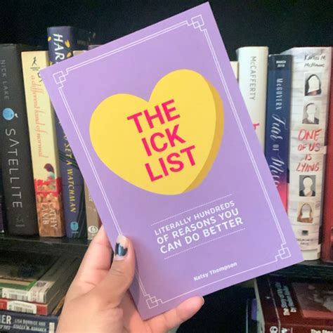 The Ick List Book