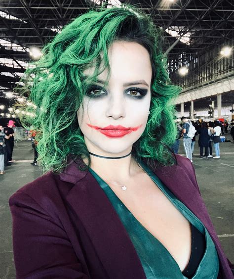 the joker female makeup