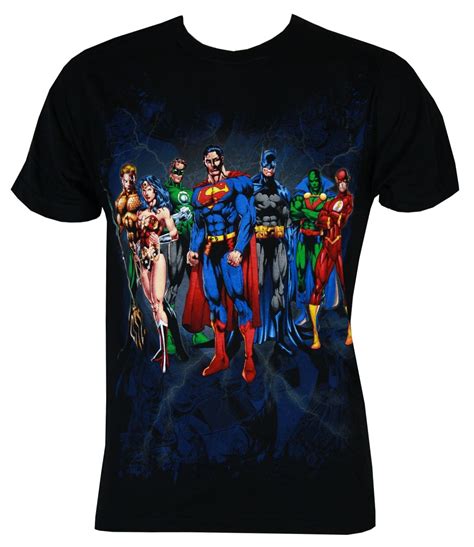 the justice league t shirts