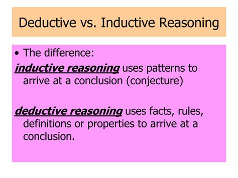 the key difference between deductive reasoning and inductive reasoning is