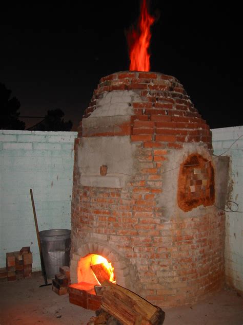 the kiln firing is open