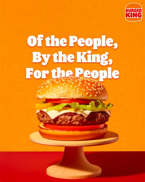 the king of burger king