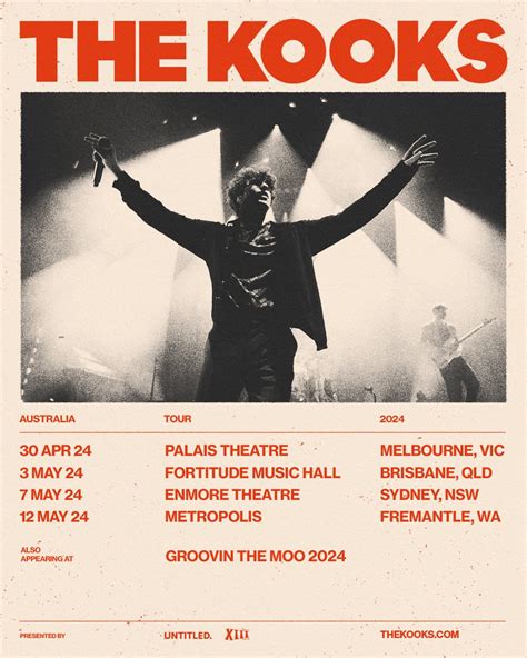 the kooks australia 2024