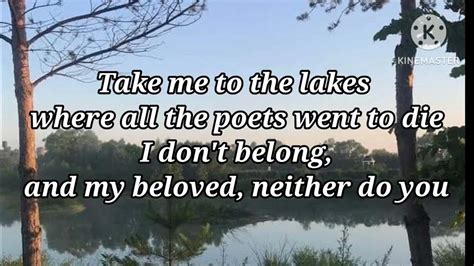 the lake taylor swift lyrics