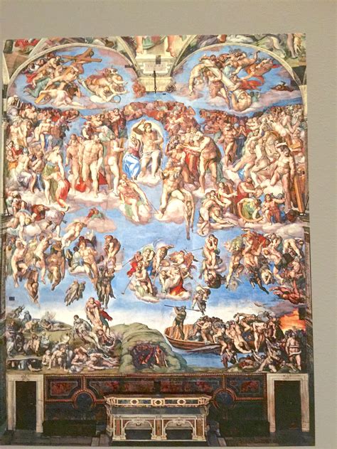 the last judgment michelangelo facts