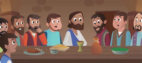 the last supper bible story for kids