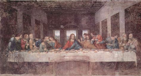 the last supper by leo da vinci