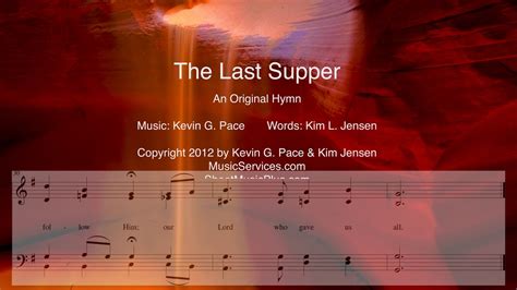 the last supper hymn