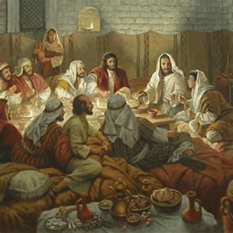 the last supper in the bible john