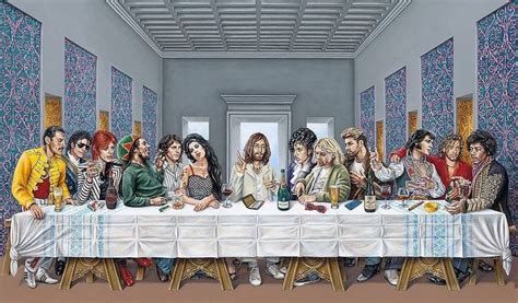 the last supper john lennon as jesus