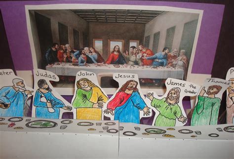 the last supper lesson for kids
