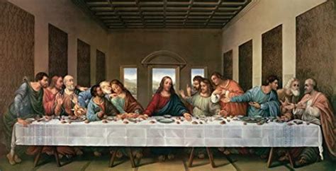 the last supper text and images